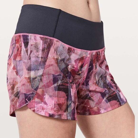 Lululemon Run Times Short II *4"
Sun Dazed Multi Pink / Super Dark - Picture 4 of 12